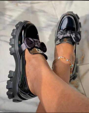 ladies-everything-womens-school-formal-black-women-foot-wear-loafers-shoes-with-bow-big-1