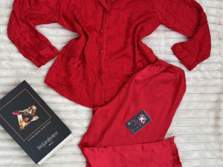 tomato-red-women-two-piece-lounge-set