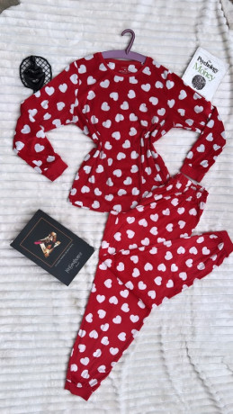 women-premium-cozy-lounge-set-in-red-white-polka-dot-big-0