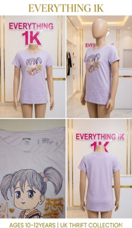 girls-graphics-print-tees-8-9-years-big-0