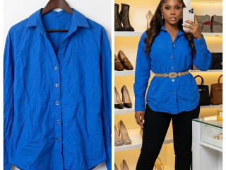 ladies-blue-corporate-shirt