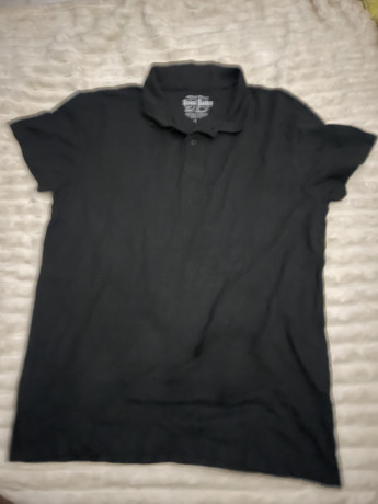 mens-crew-neck-black-tee-union-basic-tail-twist-size-l-pre-owned-big-1