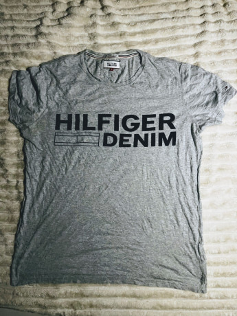mens-premium-tee-tommy-hilfiger-denim-size-l-pre-owned-big-1
