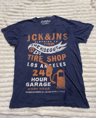 mens-premium-tee-jack-jones-size-l-pre-owned-big-1