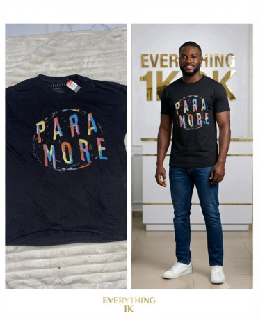mens-premium-tee-paramore-size-l-pre-owned-big-0
