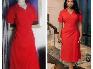 womens-stylish-wrap-red-dress-810