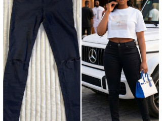 ladies-adult-black-jeans-1012-premium-thrift-everything1k